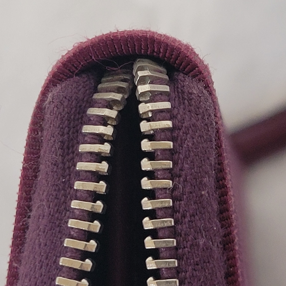 Dior Zippy purple long wallet - Picture 7 of 16